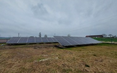 Panele fotowoltaiczne - SUW Chwaliszew