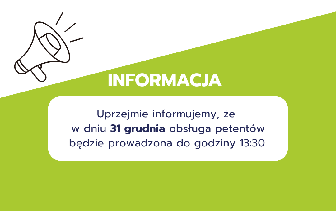 Zdjęcie do Komunikat- obsługa peten&oacute;w w dniu 31 grudnia (Sylwester)
