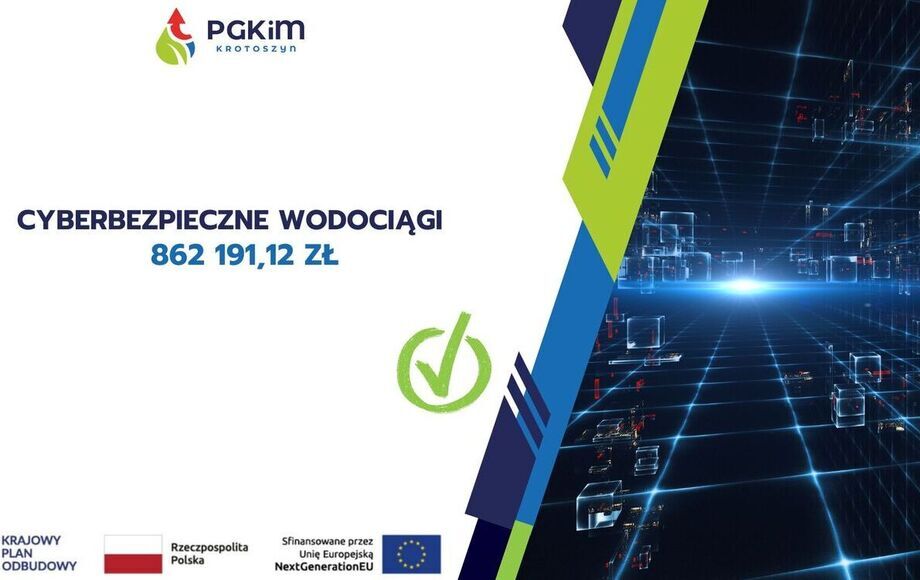 Jeszcze bezpieczniejsza infrastruktura wodociągowa